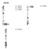 TESLA T132B Ignition Cable Kit